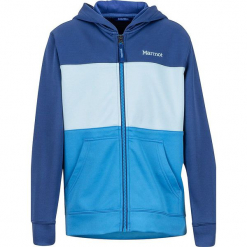 Bluza w kolorze niebieskim. Niebieskie bluzy chłopięce rozpinane marki Marmot Kids. W wyprzedaży za 107,95 zł.