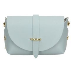 Arturo Vannini Torebka Crossbody Jasnoniebieska. Szare torebki klasyczne damskie Arturo Vannini, bez wzorów, małe, bez dodatków. Za 179,00 zł.