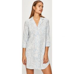 Lauren Ralph Lauren - Koszula nocna. Niebieskie piżamy damskie Lauren Ralph Lauren, s, bez wzorów, z bawełny, bez rękawów. W wyprzedaży za 279,90 zł.