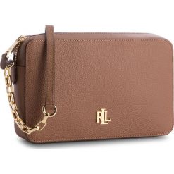 Torebki klasyczne damskie: Torebka LAUREN RALPH LAUREN – Brooke 431680405002 Carrington Field Brown
