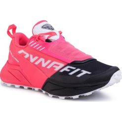 Buty DYNAFIT - Ultra 100 W 64052 Fluo Pink/Black 6437. Różowe buty sportowe damskie Dynafit, bez wzorów, ze skóry ekologicznej, sportowe, do biegania. Za 649,00 zł.