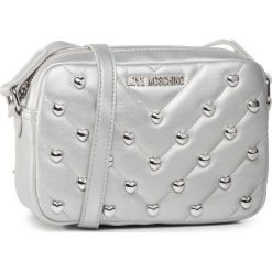 Torebka LOVE MOSCHINO - JC4236PP0AKE0902 Argento. Szare listonoszki damskie Love Moschino, bez wzorów, ze skóry ekologicznej, na ramię, bez dodatków. W wyprzedaży za 419,00 zł.