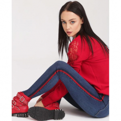 Ciemnoniebieskie Jeansy Unprompted Walk. Niebieskie jeansy damskie other. Za 89,99 zł.