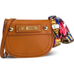 Torebka LOVE MOSCHINO - JC4039PP17LD0200 Cuoio. Pomarańczowe torebki klasyczne damskie Love Moschino, z aplikacjami, ze skóry ekologicznej, zdobione, bez dodatków. W wyprzedaży za 459,00 zł.