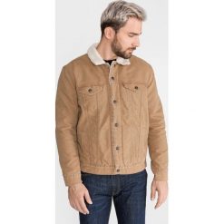 Levi's® Sherpa Trucker Kurtka Brązowy Beżowy. Pomarańczowe płaszcze męskie na jesień, s, bez wzorów, z bawełny, bez kaptura. Za 619,95 zł.