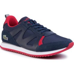Sneakersy LACOSTE - Aesthet 120 2 Sma 7-39SMA0035144 Nvy/Red. Niebieskie sneakersy męskie Lacoste, bez zapięcia. Za 469,00 zł.