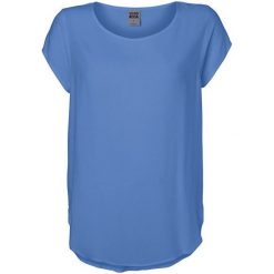 Vero Moda Bluzka damska Boca Blouse Color Granada Sky (rozmiar S). Bluzki damskie Vero Moda, s, bez wzorów, bez kołnierzyka, bez rękawów. W wyprzedaży za 44,00 zł.