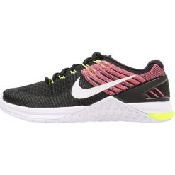 Buty do fitnessu damskie: Nike Performance METCON DSX FLYKNIT Obuwie treningowe black/white volt/chlorine blue