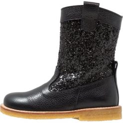 Buty zimowe damskie: ANGULUS BOOT WITH ZIPPER Kowbojki i Buty motocyklowe black/glitter
