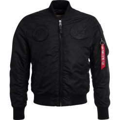 Alpha Industries NASA Kurtka Bomber all black. Czarne kurtki męskie Alpha Industries, xl, bez wzorów, z nylonu. Za 759,00 zł.