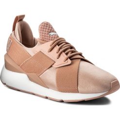 Sneakersy PUMA - Muse Satin Ep 365534 01 Peach Beige/Puma White. Pomarańczowe sneakersy damskie Puma, ze skóry ekologicznej. W wyprzedaży za 139,99 zł.