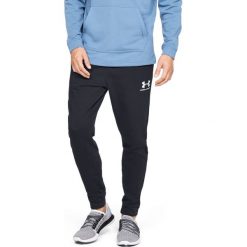 Under Armour Sportstyle Spodnie dresowe Czarny. Czarne spodnie męskie Under Armour, m, bez wzorów, z bawełny. Za 240,95 zł.
