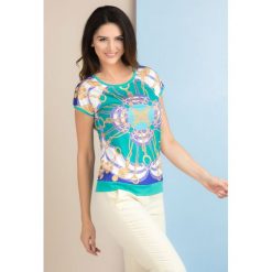 T-shirty damskie: T-shirt z kolorowym printem