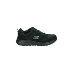 Buty Skechers 52635-BBK. Czarne buty sportowe męskie Skechers, bez zapięcia. Za 219,70 zł.