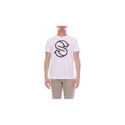 T-shirty z krótkim rękawem Stella Mc Cartney 532127SLP21. Białe t-shirty męskie Stella Mc Cartney, s, bez wzorów, bez kołnierzyka, krótkie. Za 553,32 zł.