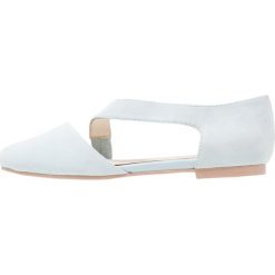 Baleriny damskie: Pier One Baleriny z zapięciem light blue