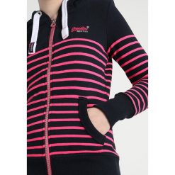 Bluzy damskie: Superdry SUN SEA ZIPHOOD Bluza z kapturem eclipse navy/neon candy