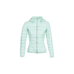 Kurtki pikowane Benetton SARAHA. Zielone kurtki damskie Benetton, bez wzorów, bez kaptura. Za 399,00 zł.