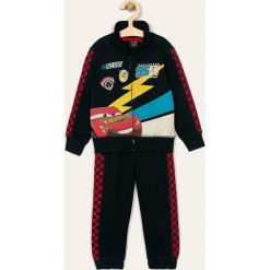 Blukids - Komplet dziecięcy 98-134 cm. Niebieskie spodnie chłopięce Blukids, z nadrukiem, z bawełny. W wyprzedaży za 89,90 zł.