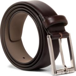 Pasek Męski BOSS - Cory-T 50429994 209. Pomarańczowe paski męskie Boss, w paski, ze skóry. Za 549,00 zł.