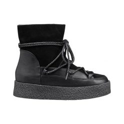 Duffy Buty czarny female czarny 39. Czarne botki damskie Duffy, z gumy, bez obcasa, na sznurówki. Za 339,00 zł.