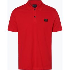 Paul & Shark - Męska koszulka polo, czerwony. Czerwone koszulki męskie Paul & Shark, m, z aplikacjami, z bawełny, klasyczne, polo, bez rękawów. Za 479,95 zł.