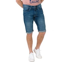 Pepe Jeans Cash Szorty Niebieski. Niebieskie spodenki i szorty męskie Pepe Jeans, bez wzorów, z elastanu. Za 285,95 zł.