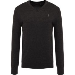 Polo Ralph Lauren SLIM FIT Sweter dark granite heat. Szare bez kategorii Polo Ralph Lauren, m, z wełny, polo. Za 629,00 zł.