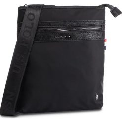 Saszetka U.S. POLO ASSN. - Detroit Flat Crossb. Bag BEUDT0532MIP000 Nylon/Pu Black. Czarne torby męskie skórzane U.S. Polo Assn., bez wzorów, ze skóry ekologicznej, młodzieżowe. W wyprzedaży za 179,00 zł.