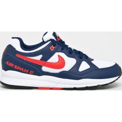 Nike - Buty Air Span II. Niebieskie sneakersy męskie Nike, z okrągłym noskiem, na sznurówki. Za 449,90 zł.
