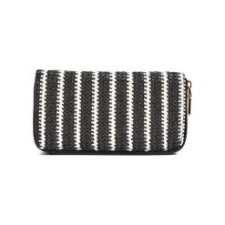 Kopertówki damskie: Kopertówka w kolorze czarnym – (S)20 x (W)11 x (G)3 cm