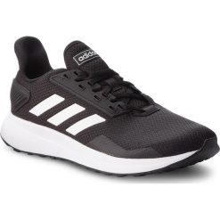 Buty adidas - Duramo 9 BB7066 Cblack/Ftwwht/Cblack. Czarne buty sportowe męskie marki Adidas, z tworzywa sztucznego, na sznurówki, do biegania. W wyprzedaży za 189,00 zł.