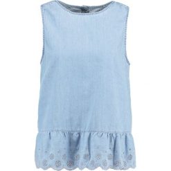 Bluzki asymetryczne: GAP Bluzka light indigo
