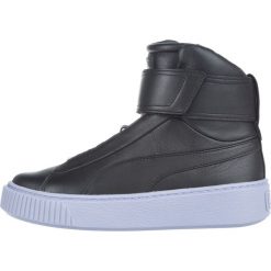 Puma Platform Mid Tenisówki Czarny. Czarne trampki i tenisówki damskie Puma, bez wzorów, ze skóry, na sznurówki. Za 602,95 zł.