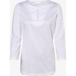 Eterna Comfort Fit - Bluzka damska – łatwa w prasowaniu, biały. Białe bluzki damskie Eterna Comfort Fit, uniwersalny, bez wzorów, eleganckie, bez kołnierzyka, bez rękawów. Za 349,95 zł.