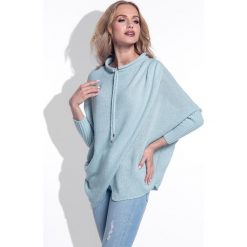 Sweter I160 zielony. Zielone swetry damskie Tagless, s, z wełny. Za 104,50 zł.