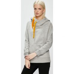 Only - Bluza Jasmin. Szare bluzy damskie z kieszeniami marki ONLY, s, z bawełny, z kapturem. W wyprzedaży za 99,90 zł.