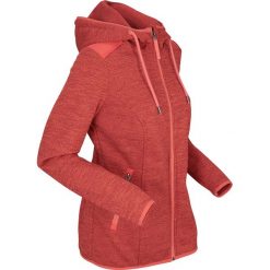 Bluza rozpinana z polaru, długi rękaw bonprix koralowy. Fioletowe bluzy damskie bonprix, z polaru, długie. Za 149,99 zł.