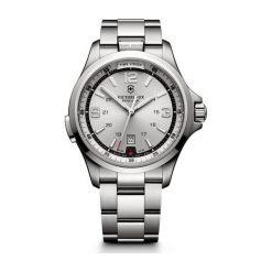 RABAT ZEGAREK VICTORINOX SWISS ARMY 241571. Szare zegarki męskie Victorinox, ze stali. W wyprzedaży za 1990,00 zł.