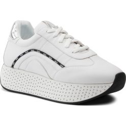 Sneakersy LIU JO - Hilary 02 B69023 P0102 White 01111. Białe półbuty damskie Liu Jo, ze skóry ekologicznej. W wyprzedaży za 599,00 zł.