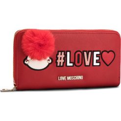 Portfele damskie: Duży Portfel Damski LOVE MOSCHINO – JC5536PP16LK0500 Rosso
