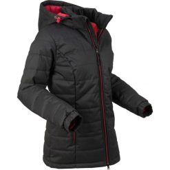 Kurtka pikowana bonprix czarny melanż. Czarne kurtki damskie bonprix, s, bez wzorów, bez kaptura. Za 129,99 zł.