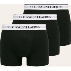 Polo Ralph Lauren - Bokserki (3-pack). Czarne bokserki męskie Polo Ralph Lauren, z nadrukiem, z elastanu. Za 219,90 zł.