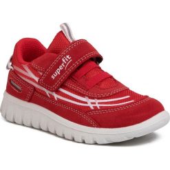 Sneakersy SUPERFIT - 6-06192-50 S Rot. Czerwone trampki chłopięce Superfit, bez wzorów, ze skóry, na rzepy. W wyprzedaży za 209,00 zł.