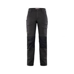 Fjällräven Vidda Pro Ventilated Trs W Short, Ciemnoszary-Czarny | 030–550 | 42. Czarne kombinezony damskie Fjällräven, bez wzorów, bez kołnierzyka, bez rękawów. Za 988,18 zł.