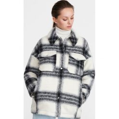 Kurtka z wełną - Wielobarwny. Kurtki damskie Reserved, m, bez wzorów, z wełny, bez kaptura. Za 249,99 zł.