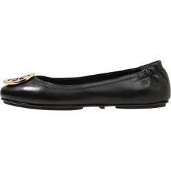 Baleriny damskie lakierowane: Tory Burch MINNIE TRAVEL Baleriny perfect black/gold