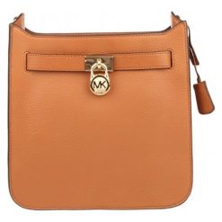 Michael Kors Torebka Damska Brązowa. Pomarańczowe torebki klasyczne damskie marki Michael Kors, bez wzorów, bez dodatków. Za 1169,00 zł.