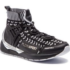 Sneakersy PLEIN SPORT - Mid-Top Sneaker Original A18S WSC1033 SKN002N Black 02. Czarne sneakersy damskie marki Plein Sport, bez wzorów, ze skóry ekologicznej, sportowe, bez obcasa, na płaskiej podeszwie, bez zapięcia. W wyprzedaży za 579,00 zł.