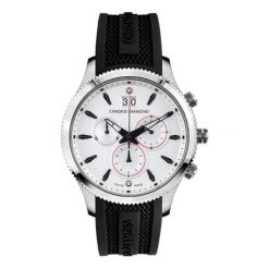 Chrono Diamond Zegarek Męski 12000d Herrenuhr Okeanos Stahl. Szare zegarki męskie Chrono Diamond. W wyprzedaży za 990,00 zł.